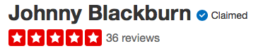 Johnny blackburn rating