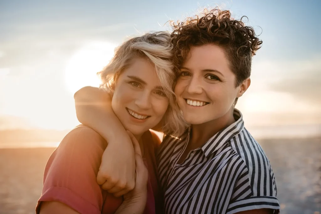 two girls